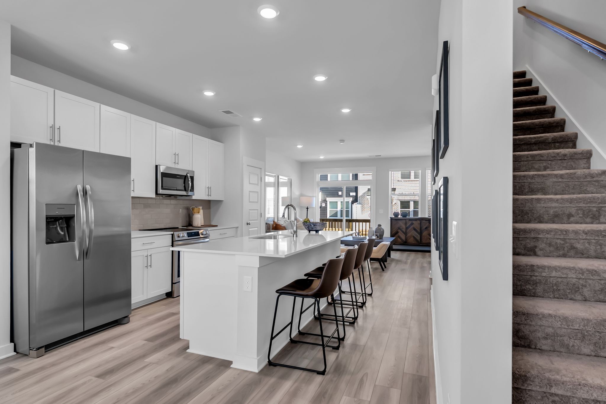 516 Hinton Street Lebanon, TN 37090 - Photo 13 of 24 a kitchen with cabinets and stainless steel appliances