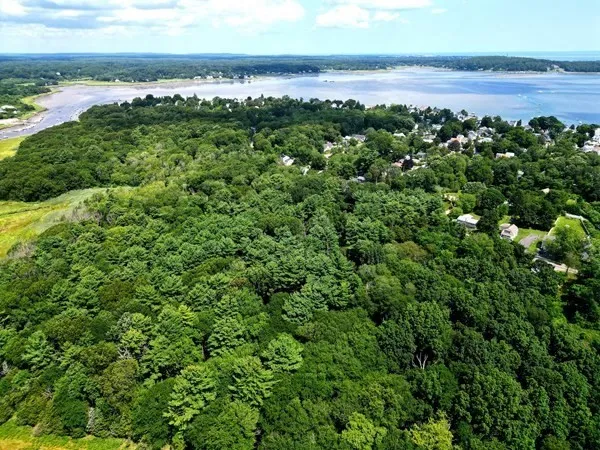 a view of a city with ocean view