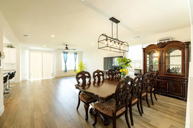 a view of a living room and a flat screen tv