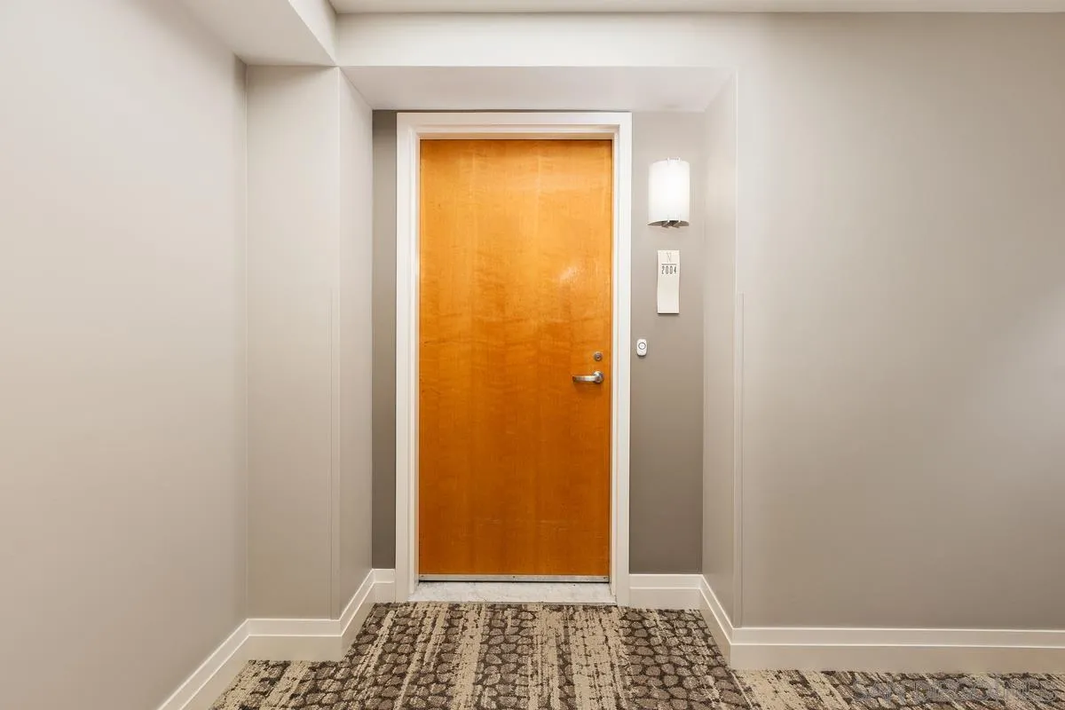 645 Front Street, Unit 2004 San Diego, CA 92101 - Photo 2 of 47 a view of front door