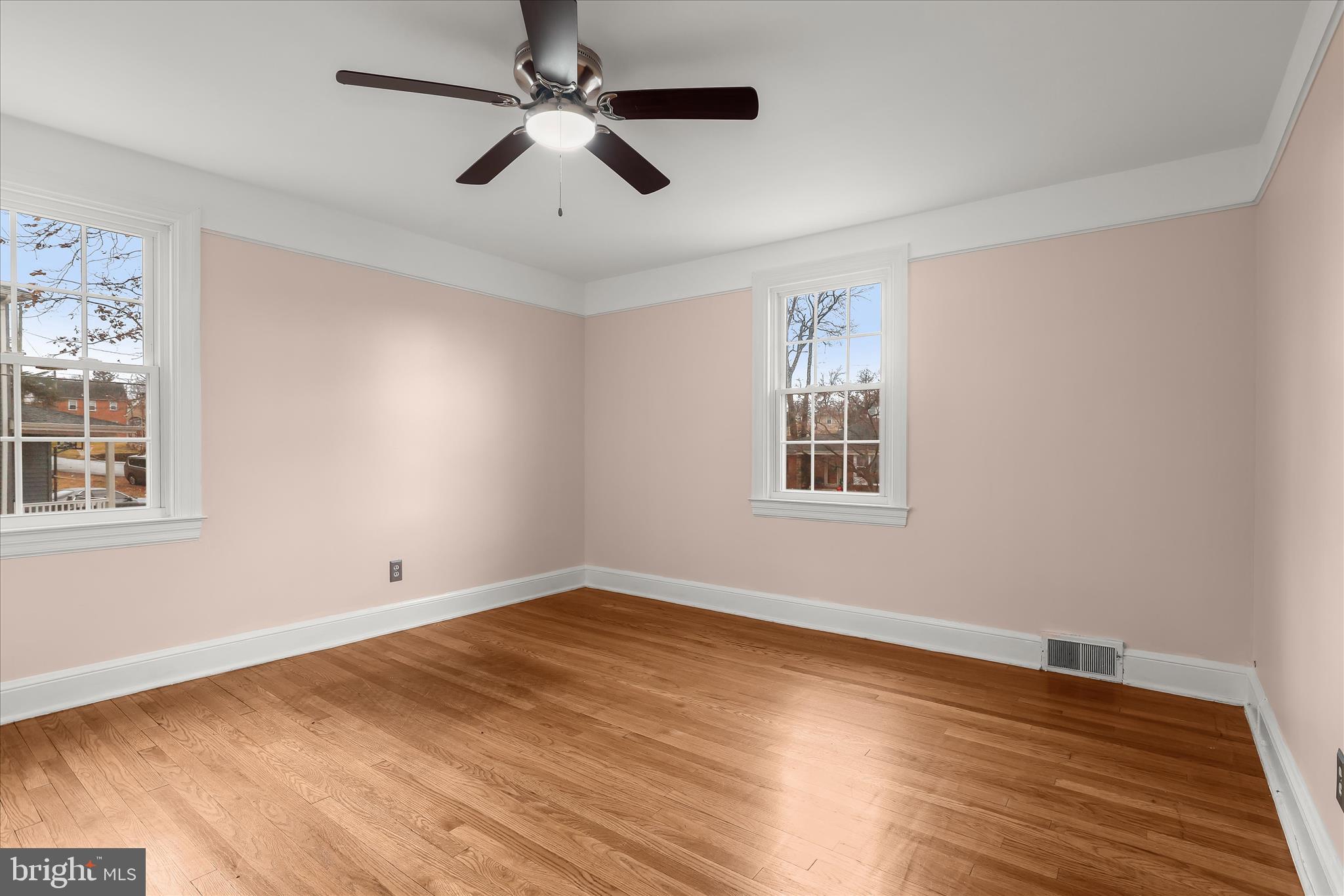 3603 Landbeck Road Baltimore, MD 21207 - Photo 32 of 62 Bedroom 2 - Hardwood Floors