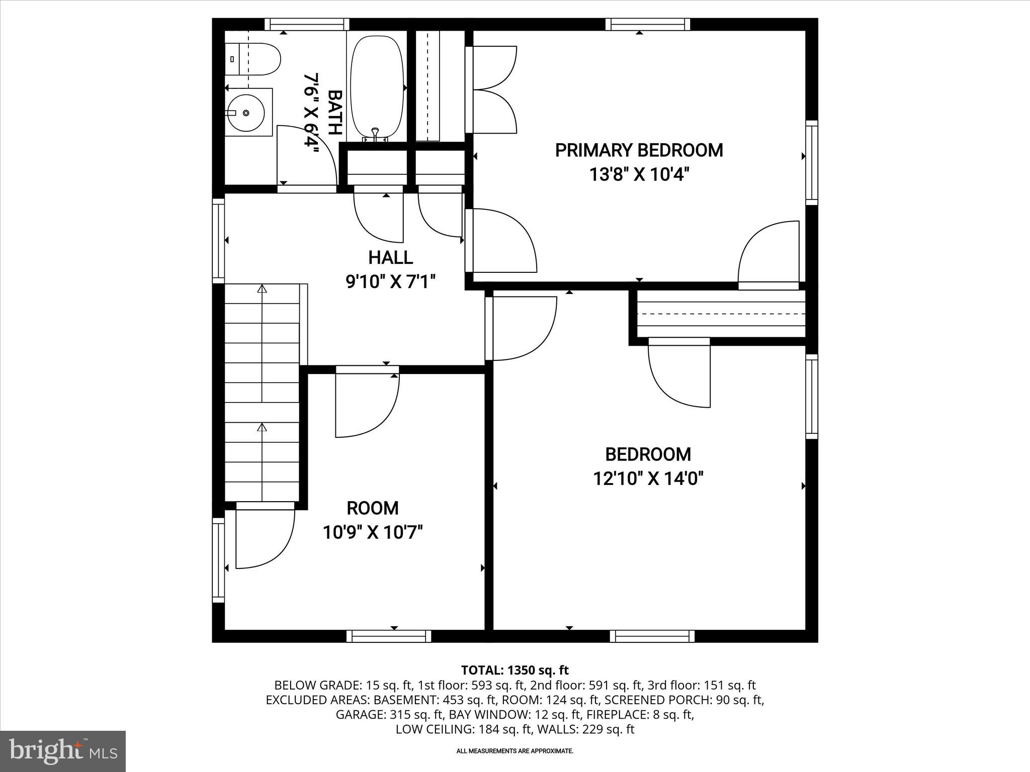 3603 Landbeck Road Baltimore, MD 21207 - Photo 60 of 62 3rd_floor_3603_landbeck_road_gwynn_oak_with_dim