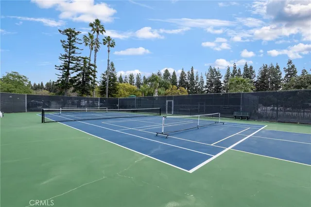 a view of a tennis court
