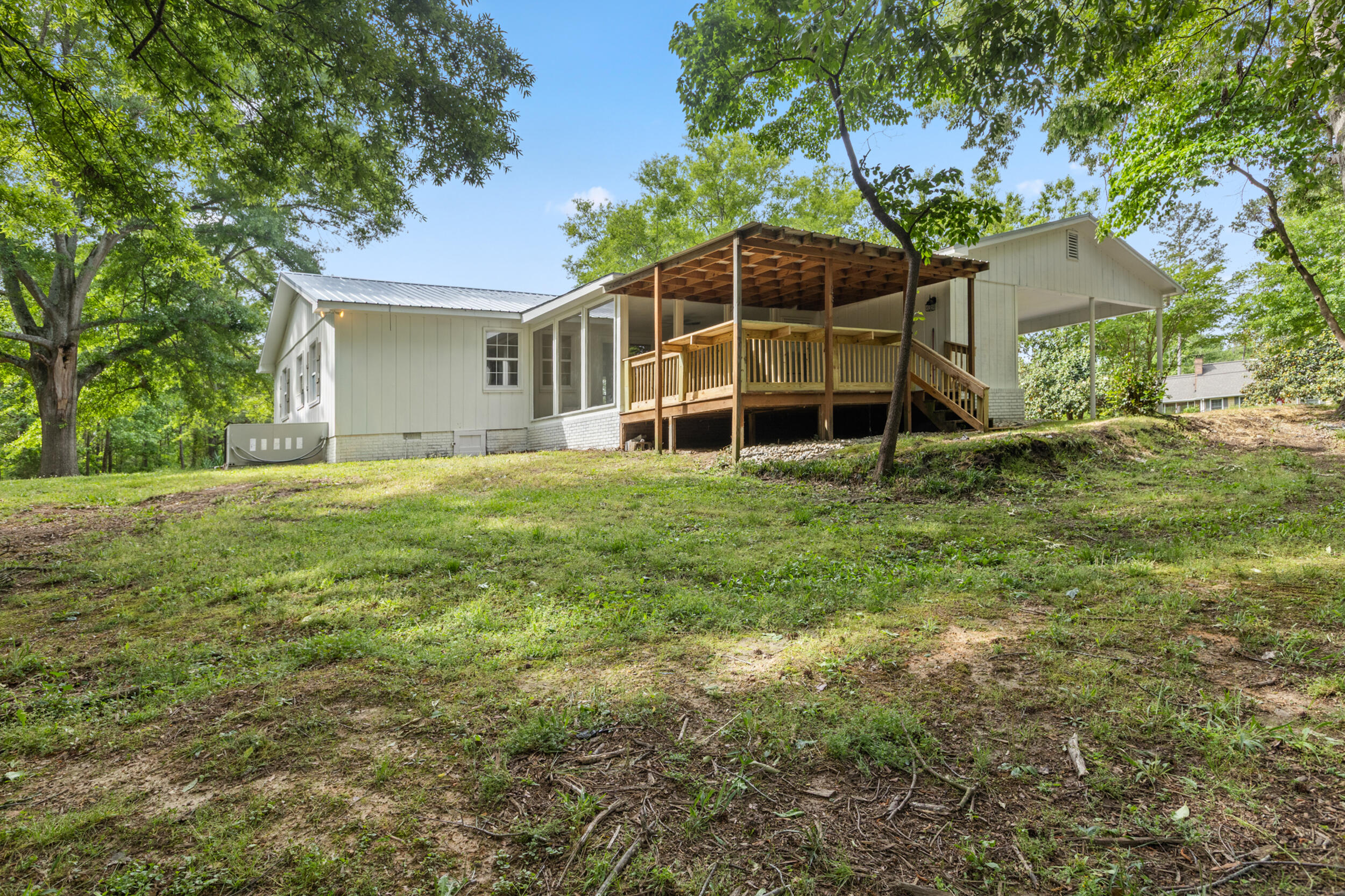 297 Murray Springs Road Chatsworth, GA 30705 - Photo 2 of 46 Backyard