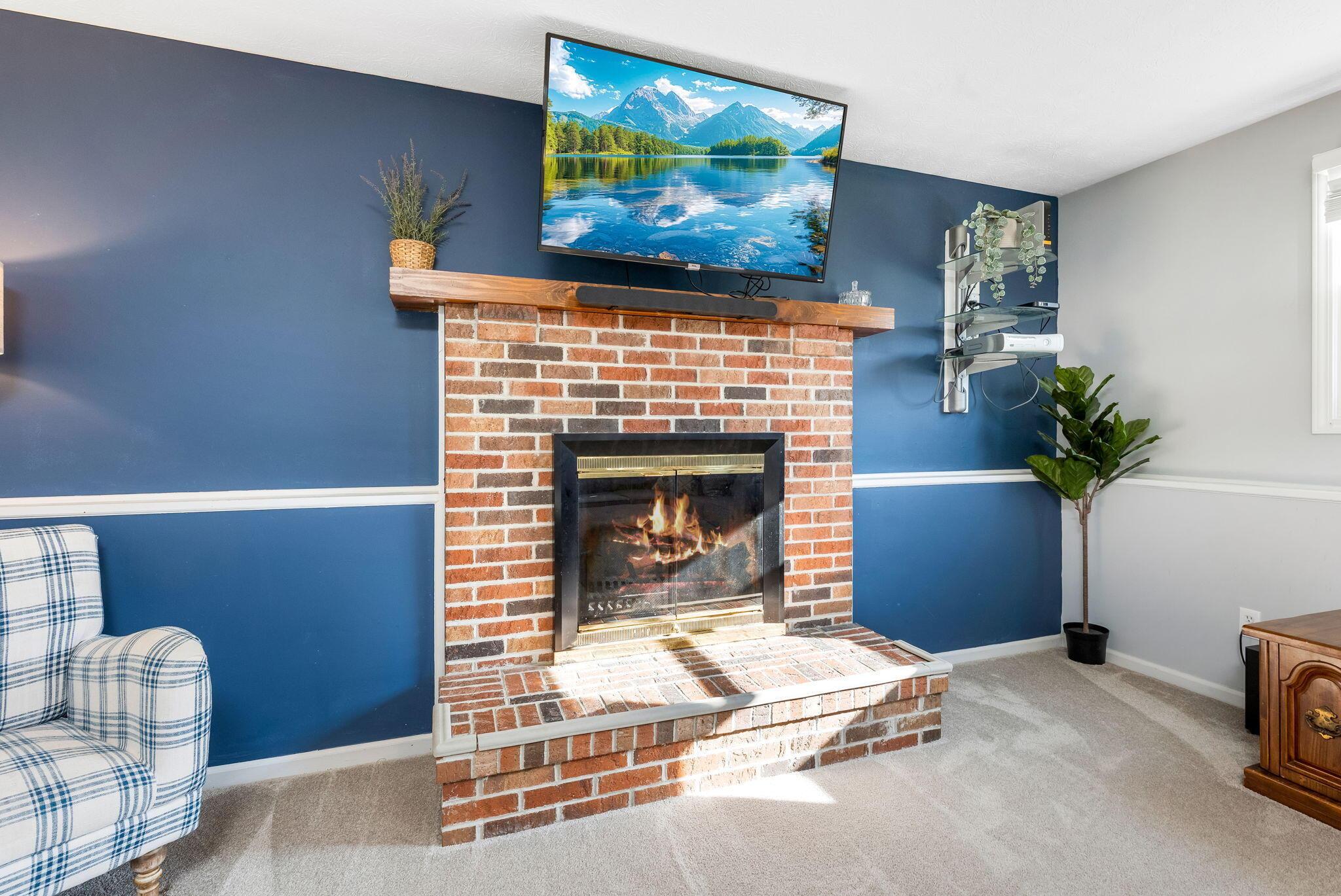 728 Cheshire Road Sunbury, OH 43074 - Photo 52 of 54 WB Fireplace in Family room