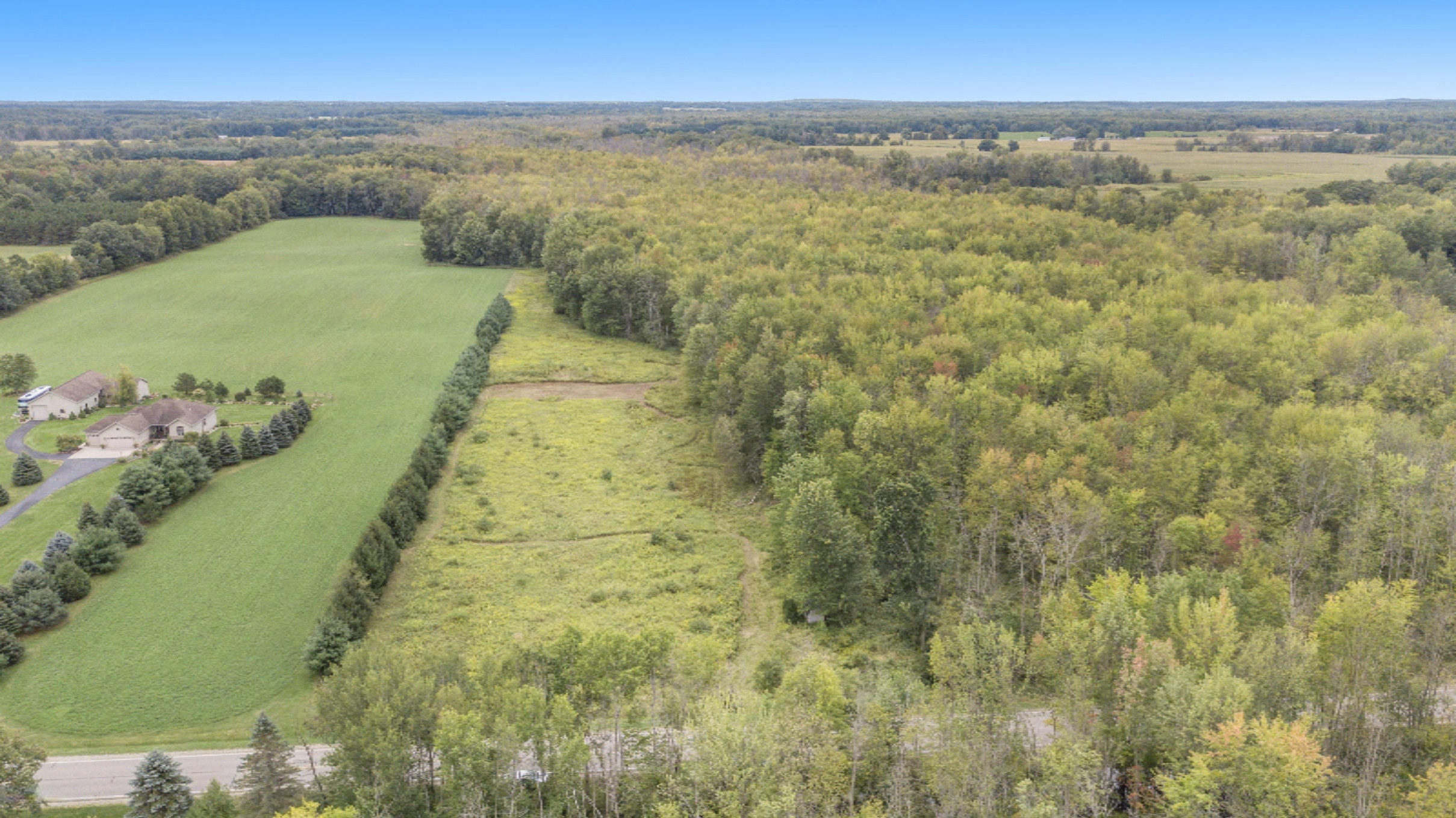 Parcel A North County Line Road Edmore, MI 48829 - Photo 3 of 12 NCountyLineAerial-3