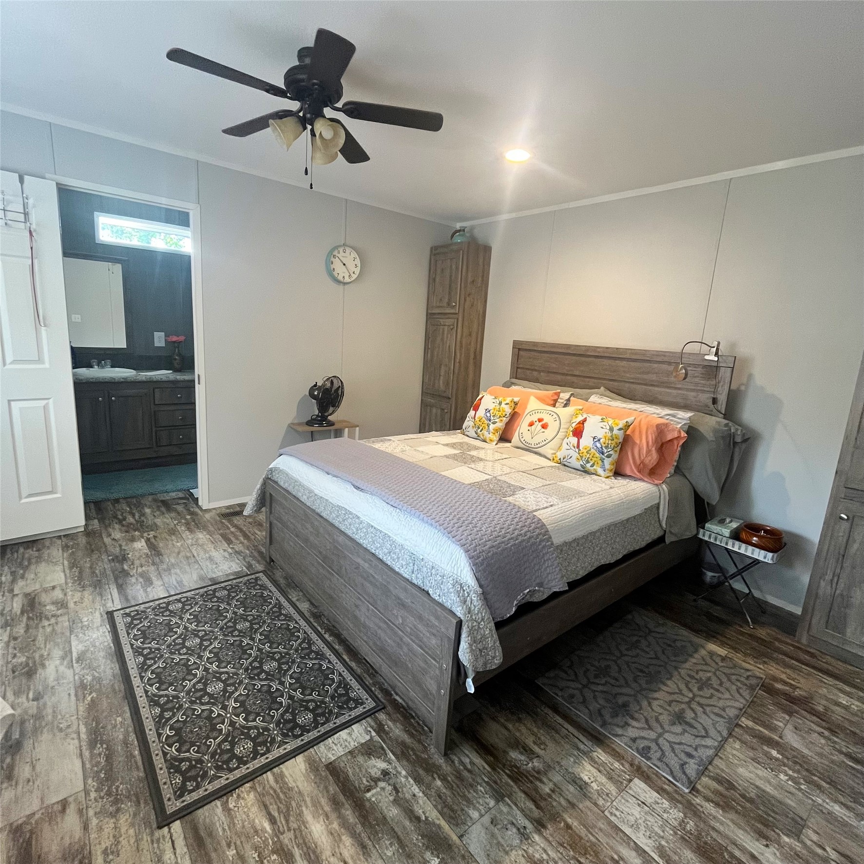5002 Fm 811 Centerville, TX 75833 - Photo 21 of 31 a bedroom with a bed and walk in closet