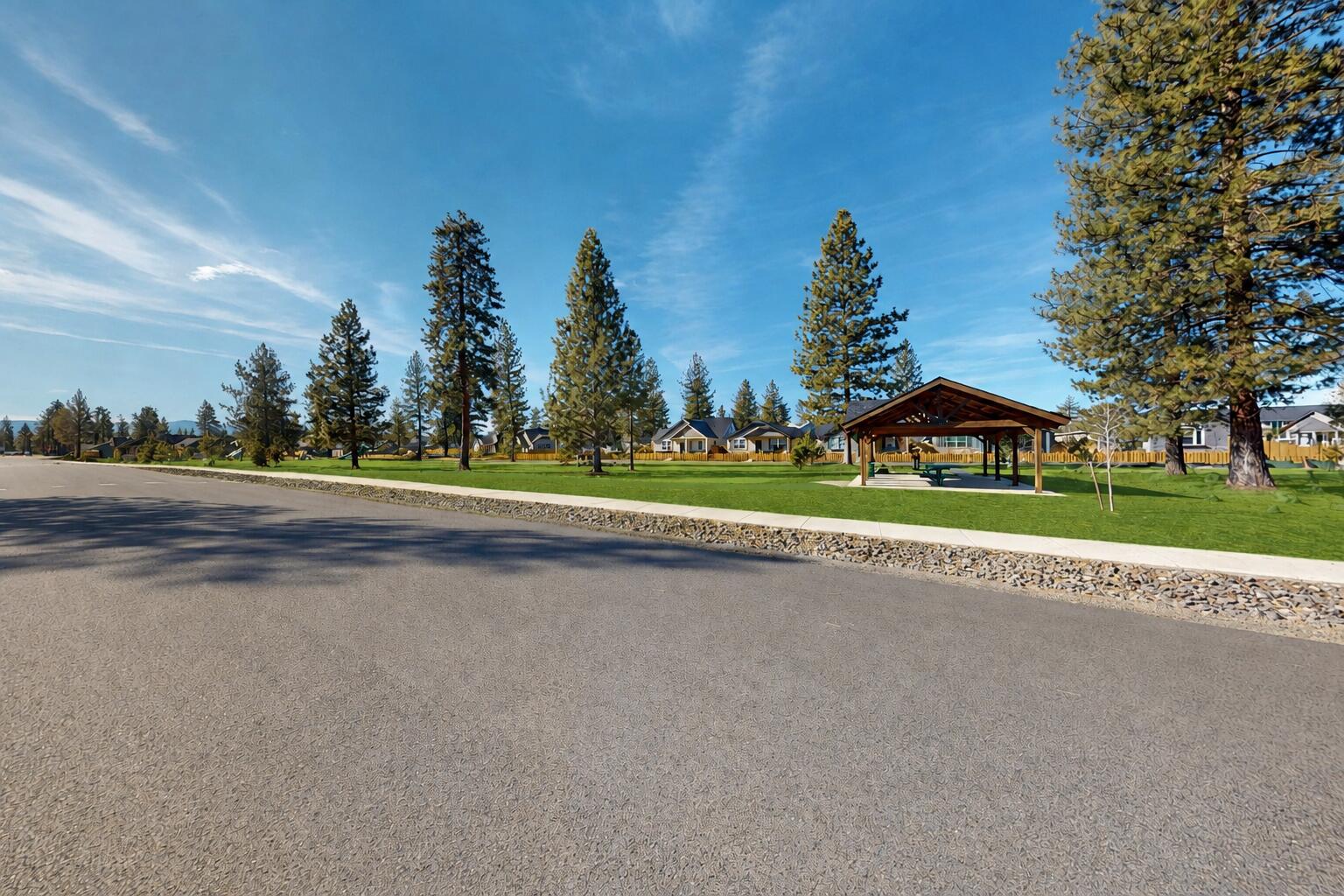 680 McKinney Ranch Road Sisters, OR 97759 - Photo 5 of 41 a view of a road with a garden