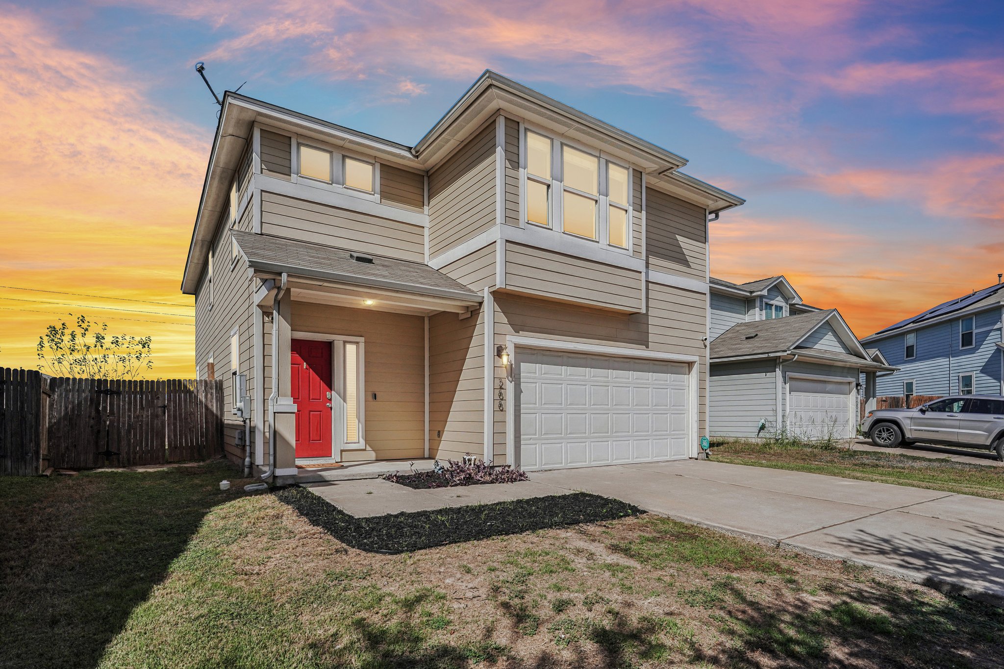 288 Triumph Road Buda, TX 78610 - Photo 19 of 19 a front view of a house with a yard