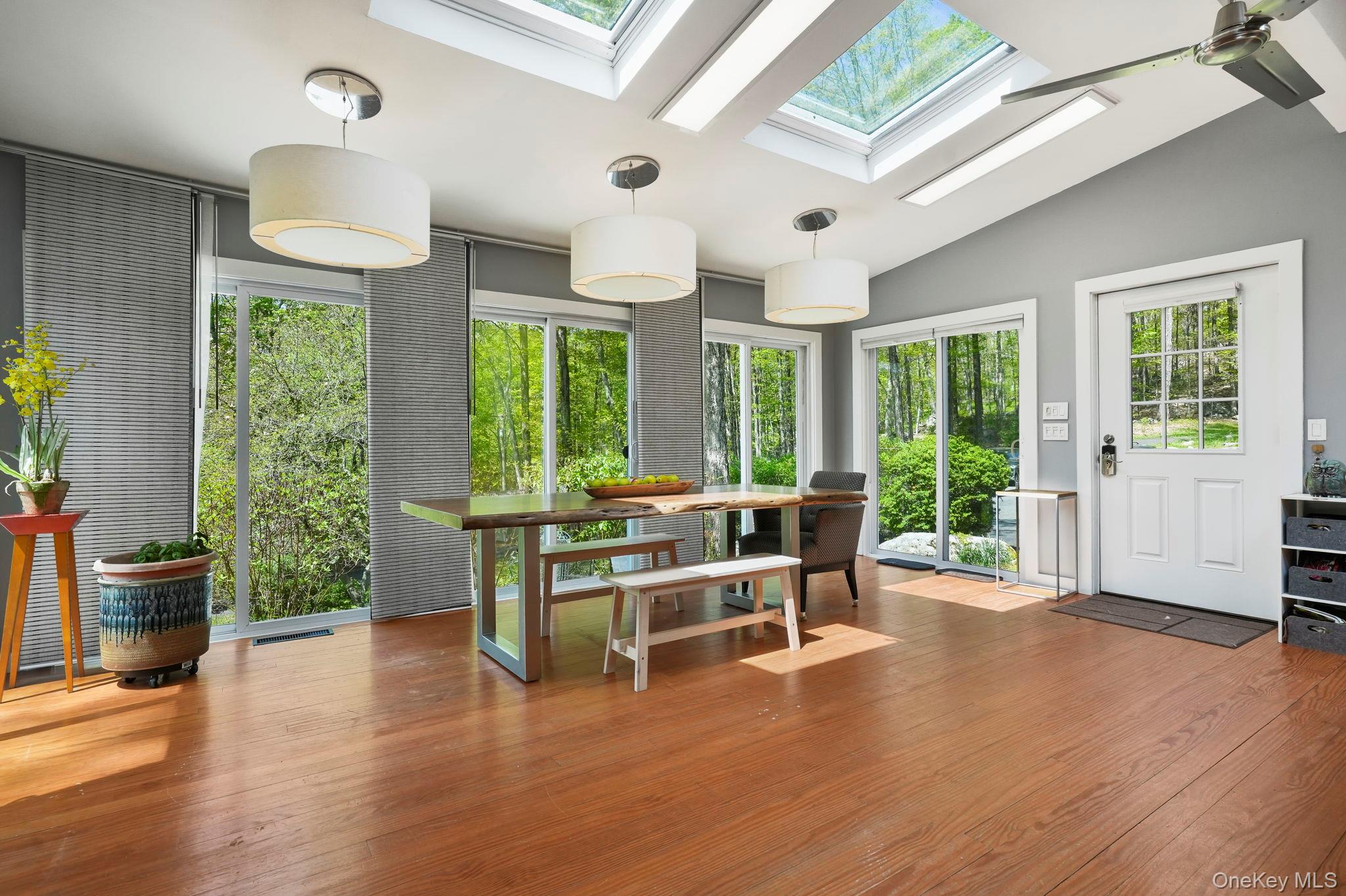 44 Tompkins Road Carmel, NY 10512 - Photo 3 of 31 a view of a work space with wooden floor and balcony