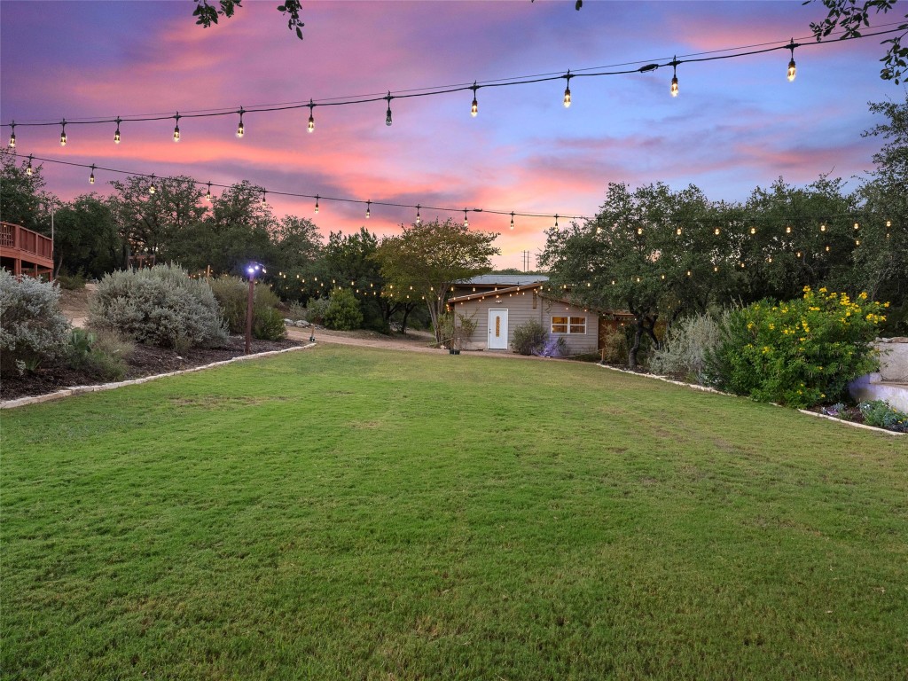3500 R O Drive Spicewood, TX 78669 - Photo 36 of 40 a view of a house with a yard