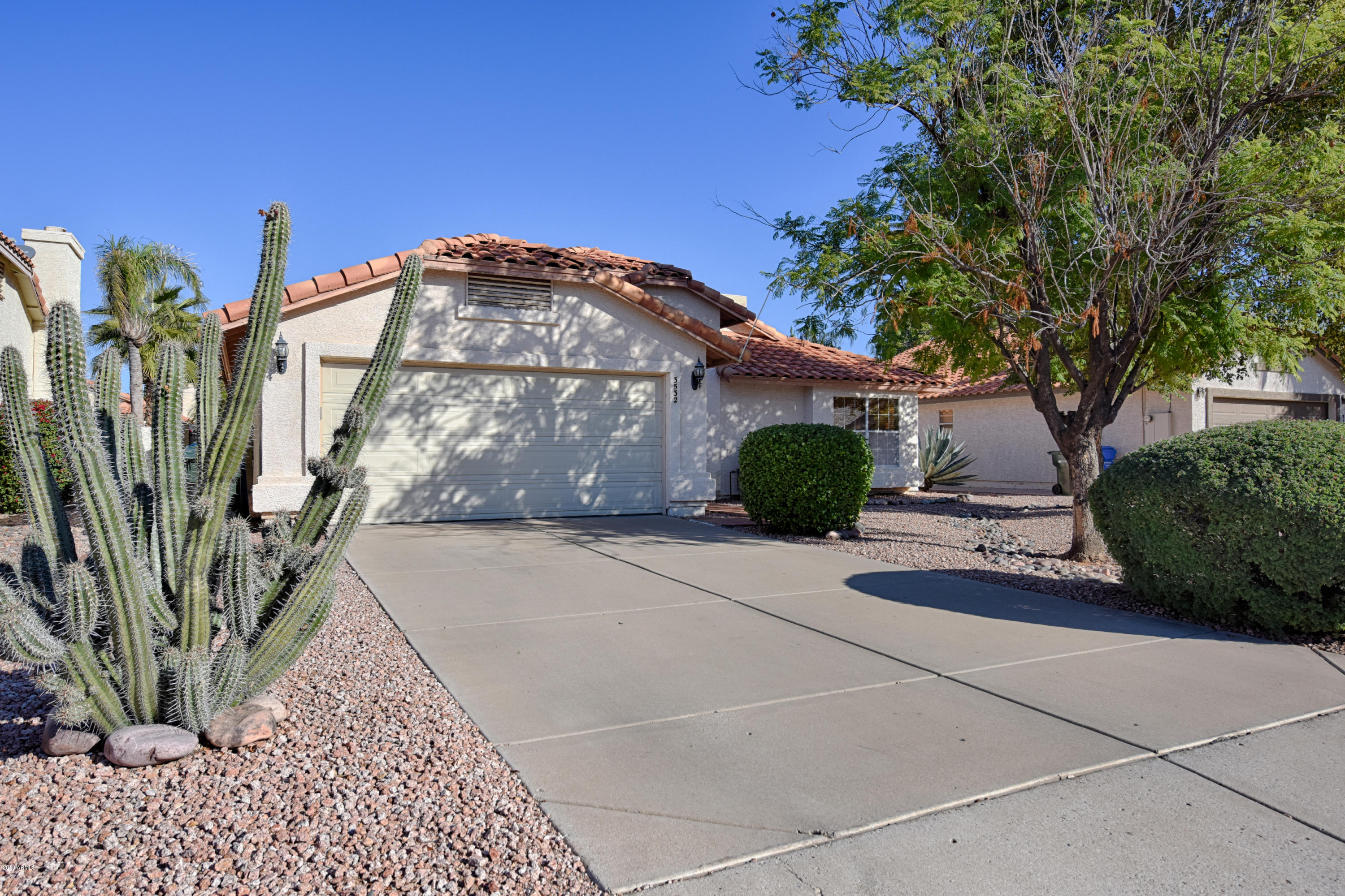 3532 East Utopia Road Phoenix, AZ 85050 - Photo 13 of 41 Driveway to 2 Car Garage
