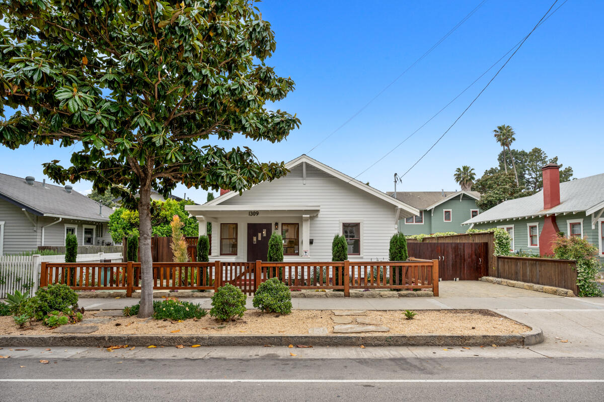 1309 Castillo Street Santa Barbara, CA 93101 - Photo 3 of 41 a view of a house with a balcony