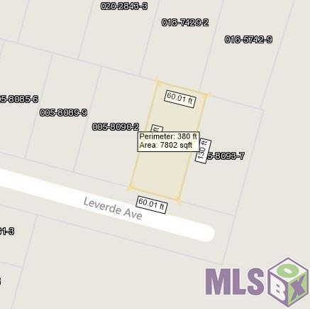15545 Leverde Avenue Baton Rouge, LA 70817 - Photo 13 of 13 Parcel Dimensions