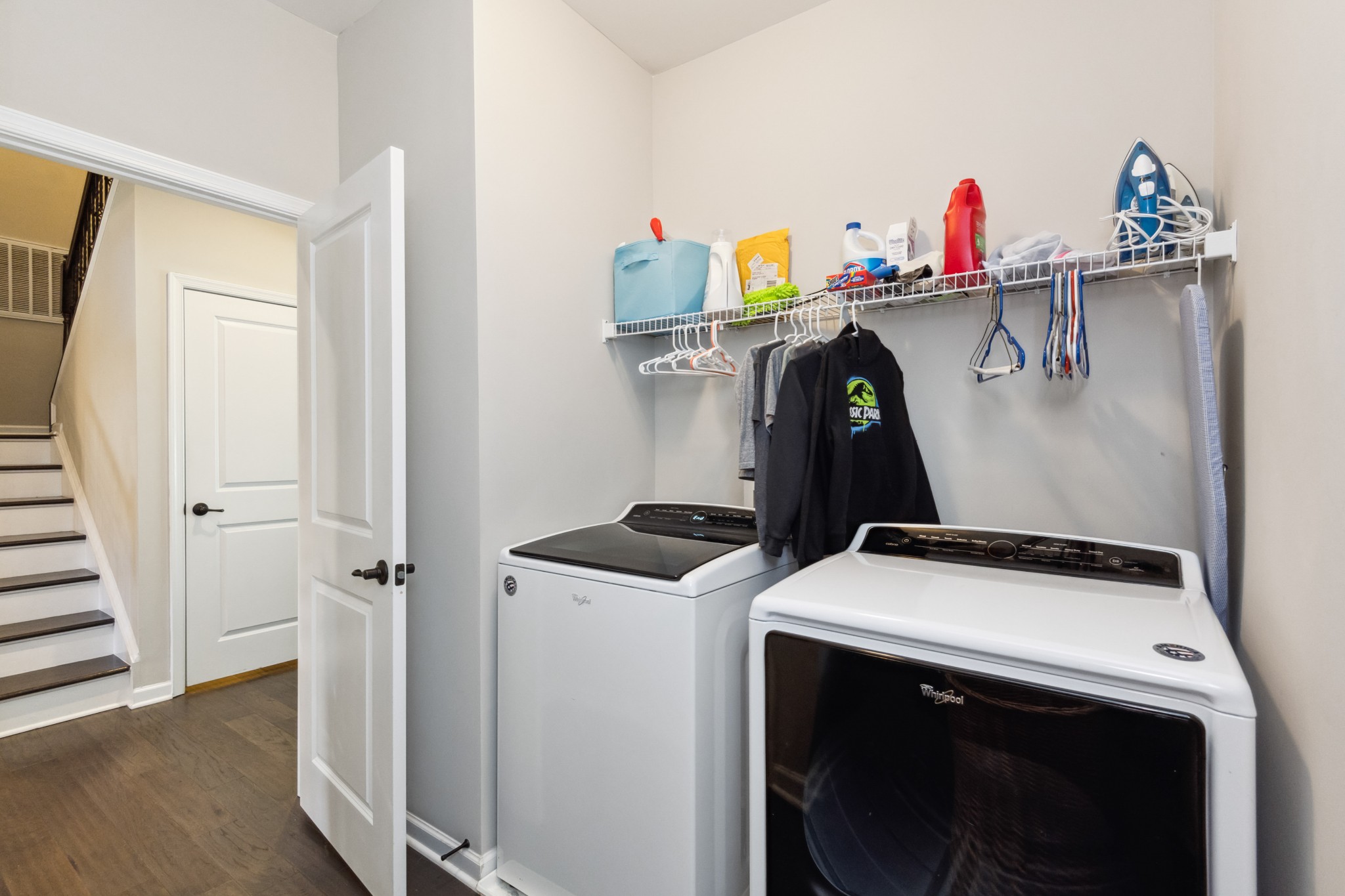 6820 Falls Ridge Lane College Grove, TN 37046 - Photo 23 of 46 a utility room with dryer and washer