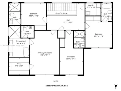 $1,590,000 | 3300 Southwest 27th Terrace, Unit 3300, Miami, FL 33133
