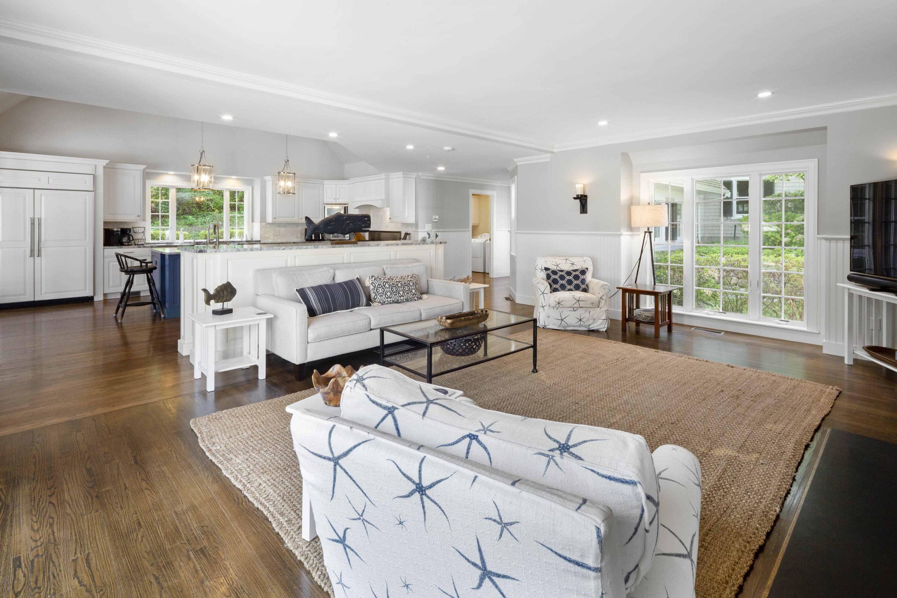 375 Baxter Neck Road Marstons Mills, MA 02648 - Photo 23 of 62 a living room with furniture and a large window
