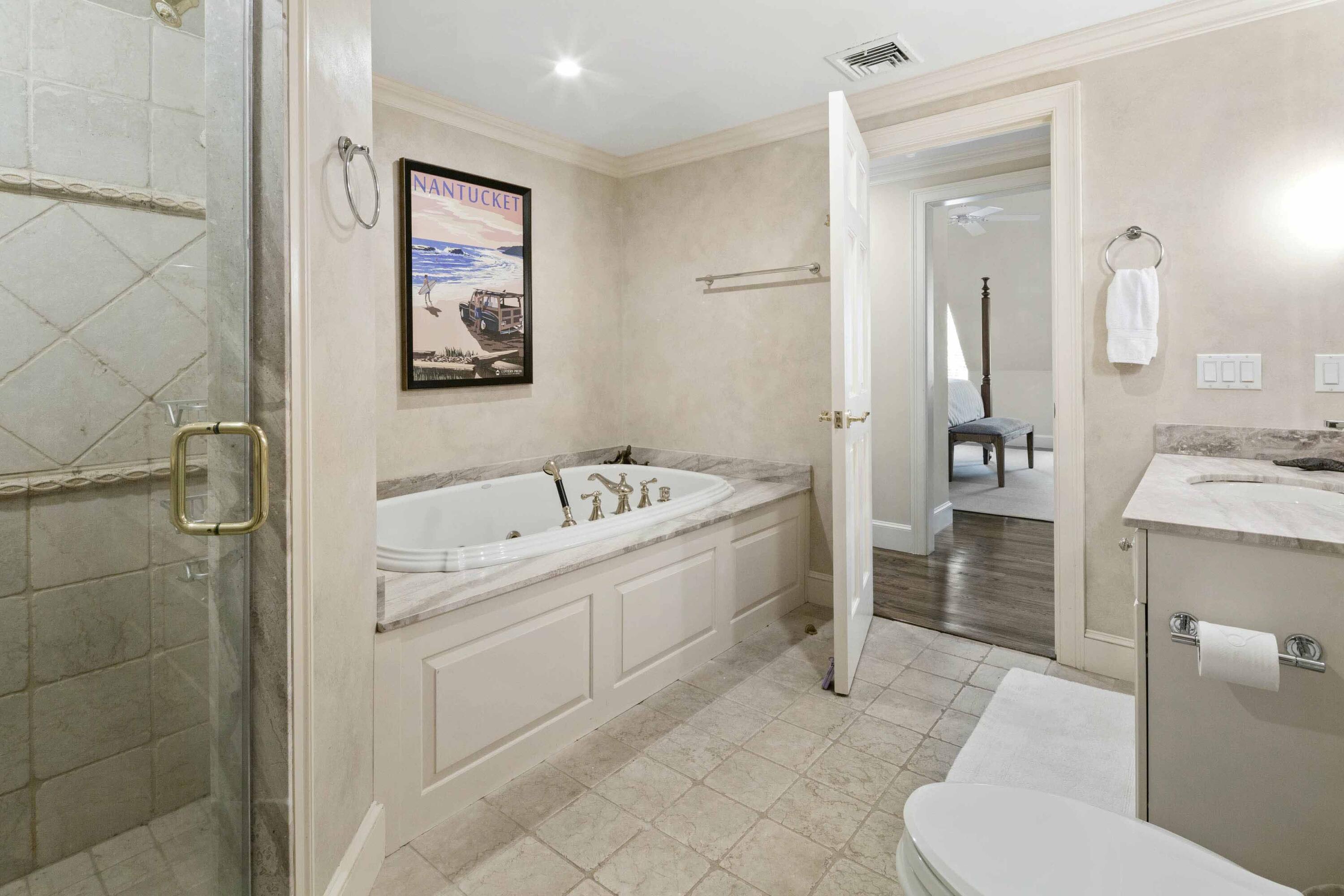 375 Baxter Neck Road Marstons Mills, MA 02648 - Photo 47 of 62 a bathroom with a sink toilet and shower