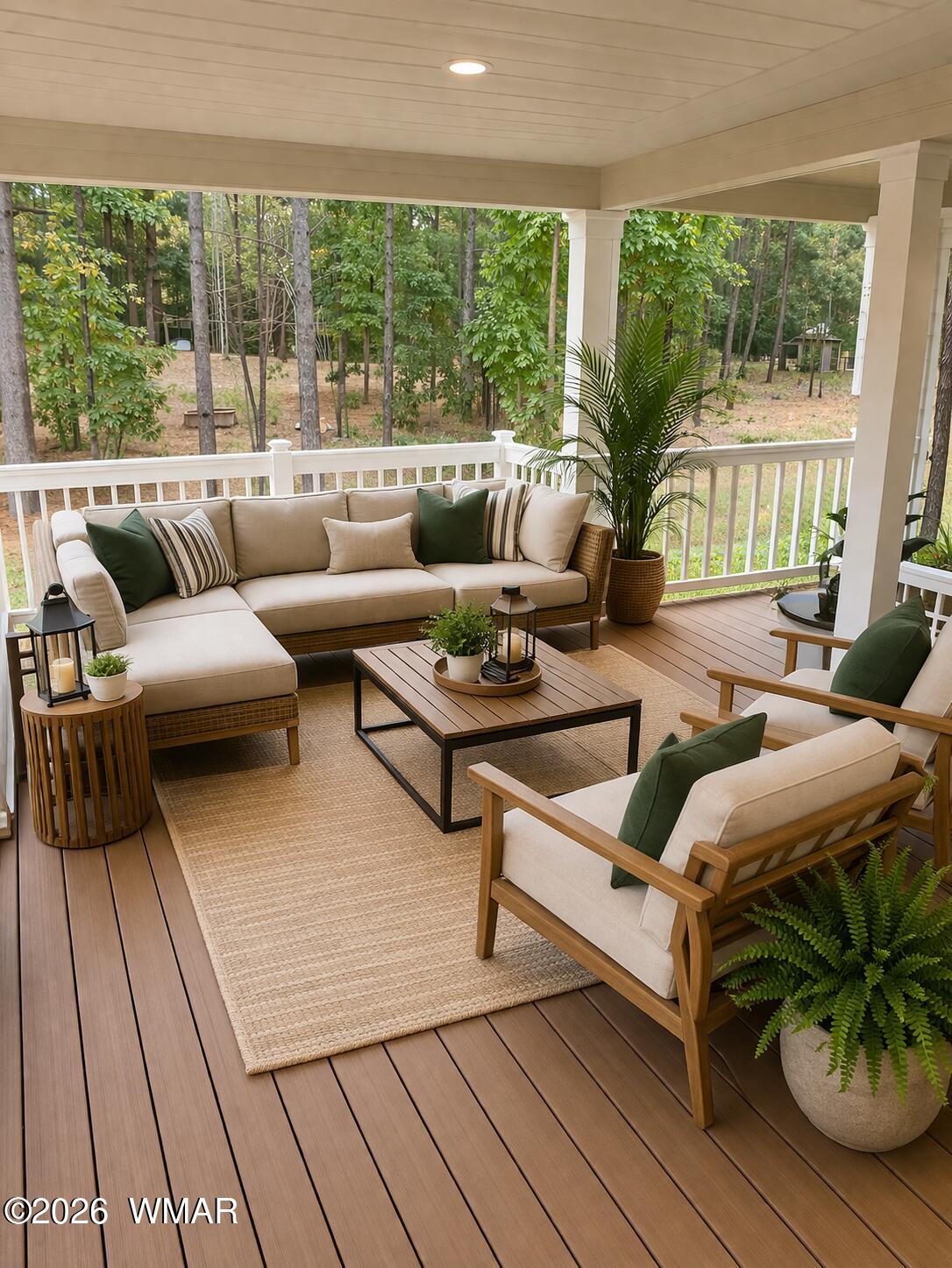 AI Staged Deck with Views