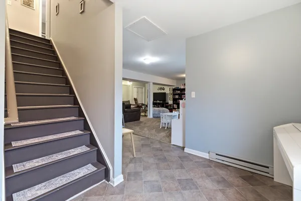 a view of entryway and hall