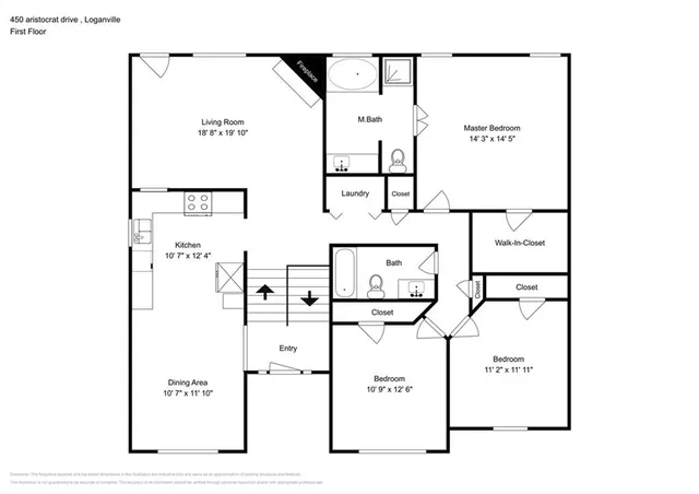 $1,995 | 450 Aristocrat Drive Southwest, Loganville, GA 30052