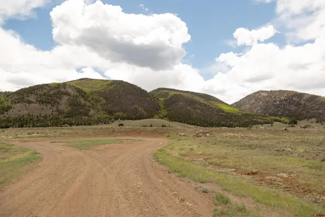 a view of ocean and with mountain