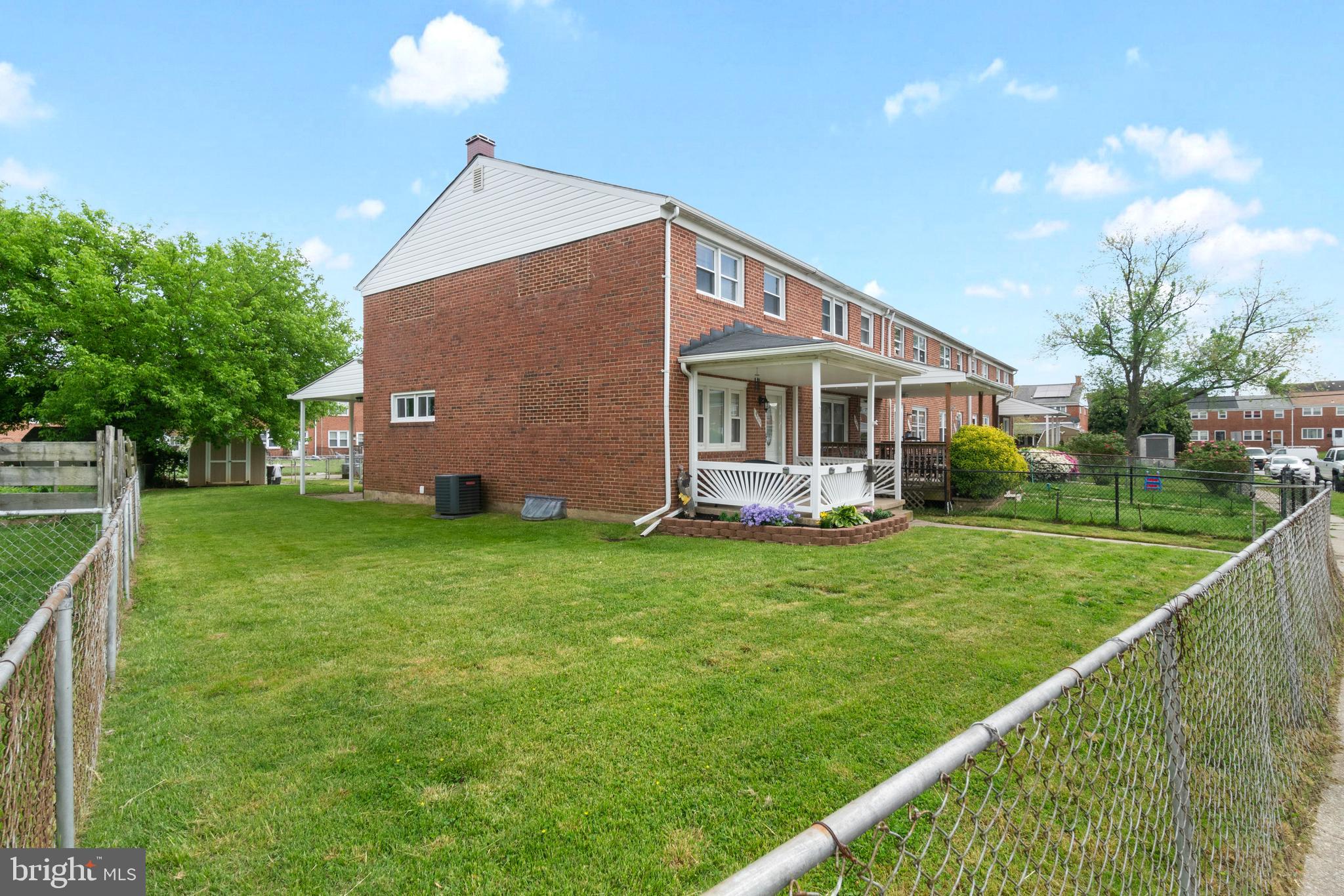 9711 Matzon Road Middle River, MD 21220 - Photo 3 of 14 Large fenced in yard