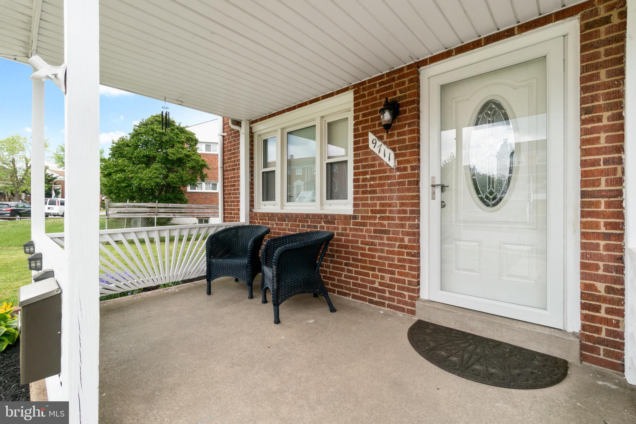 9711 Matzon Road Middle River, MD 21220 - Photo 4 of 14 Covered front porch