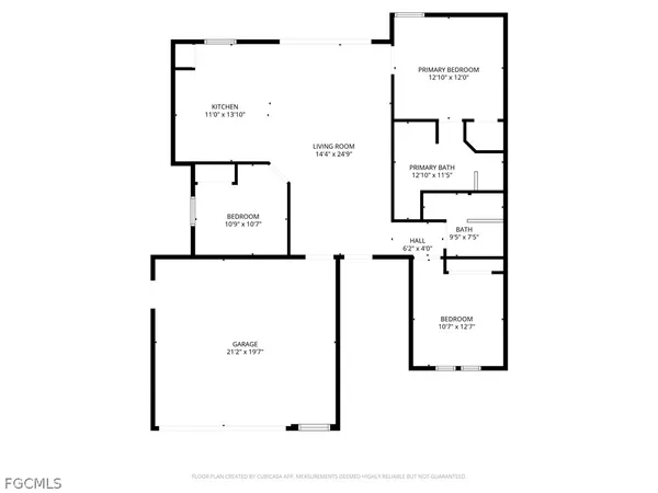 $1,900 | 4725-4727 27th Street Southwest, Unit 4725, Lehigh Acres, FL 33973