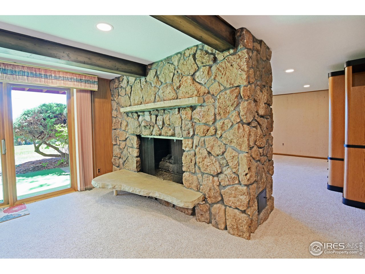 1719 Country Club Road Fort Collins, CO 80524 - Photo 33 of 39 Lower level fireplace