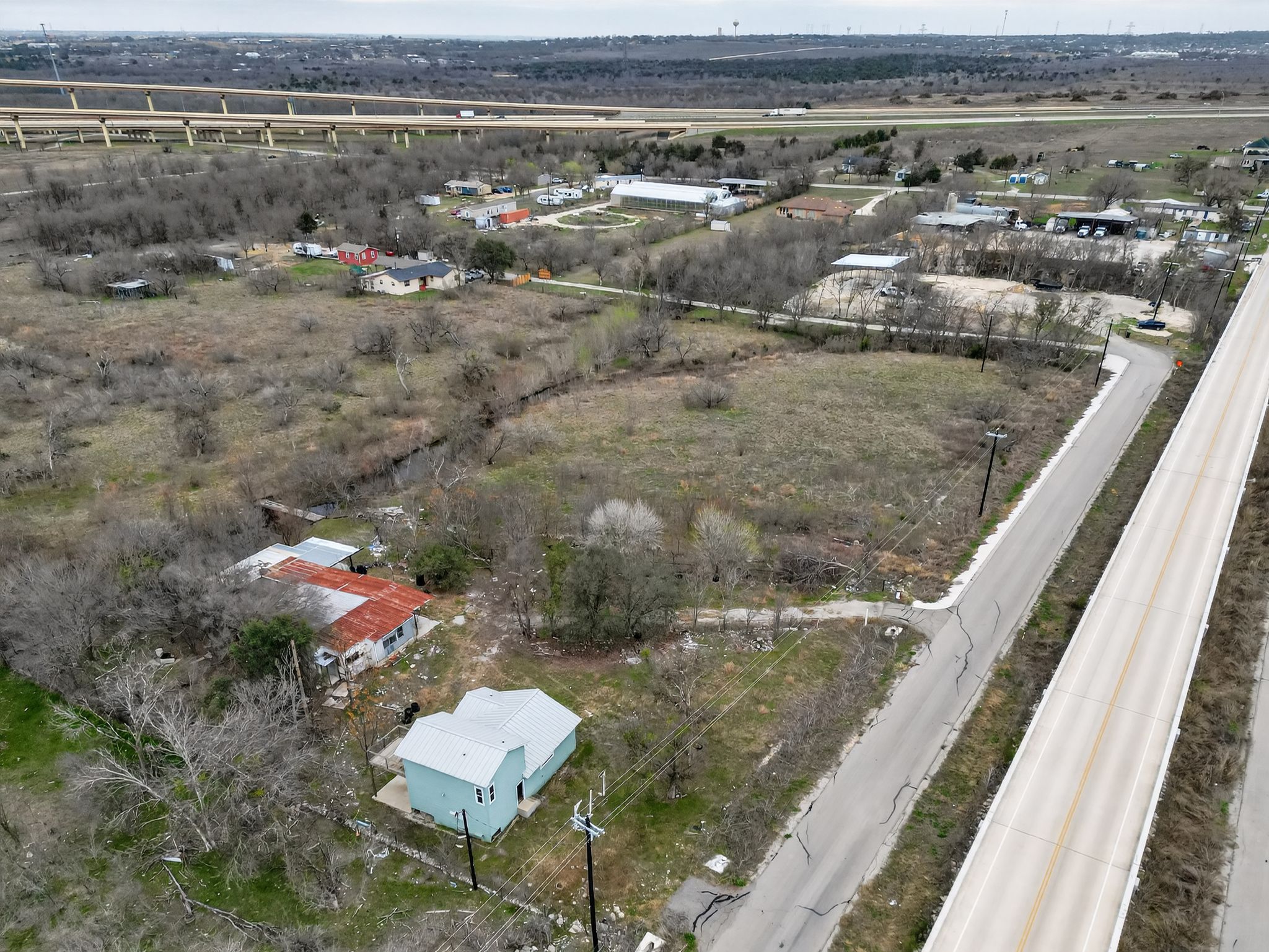 11223 Tom Sassman Road Austin, TX 78747 - Photo 13 of 40 Aerial view of property and surrounding area