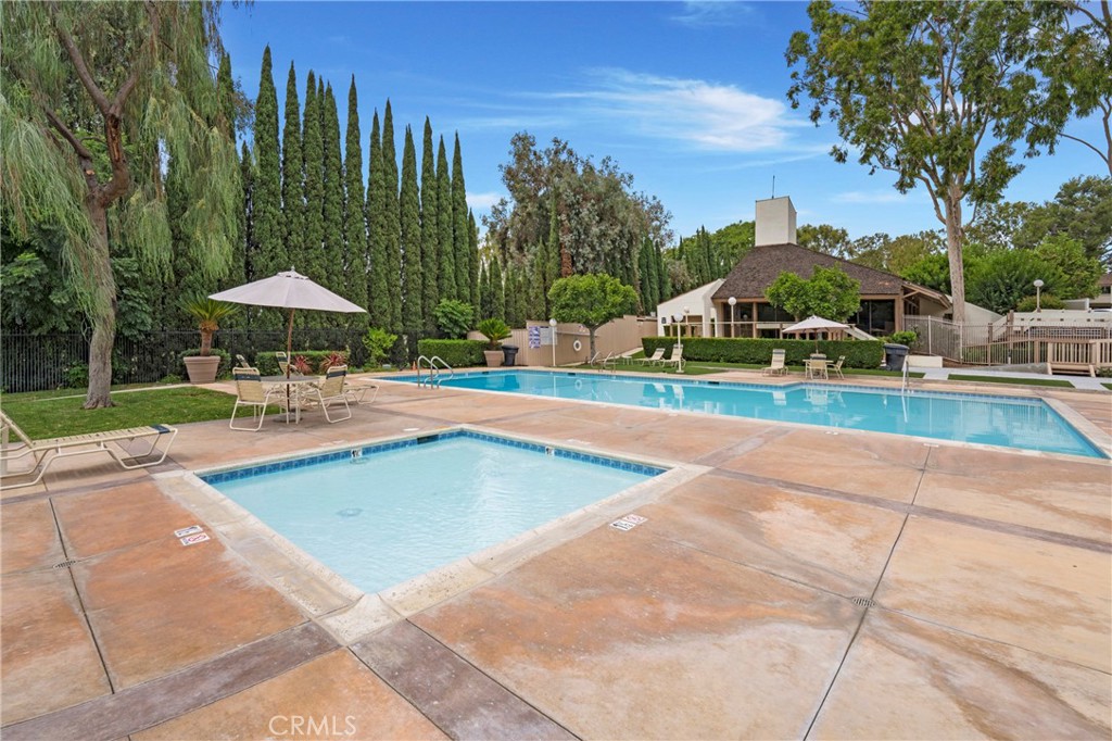 242 Mountain Court Brea, CA 92821 - Photo 42 of 54 a view of a backyard with sitting area