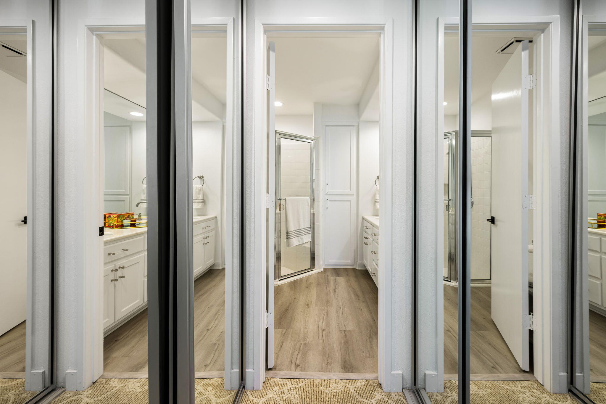 54524 Inverness Way La Quinta, CA 92253 - Photo 38 of 48 a view of a bathroom from a hallway