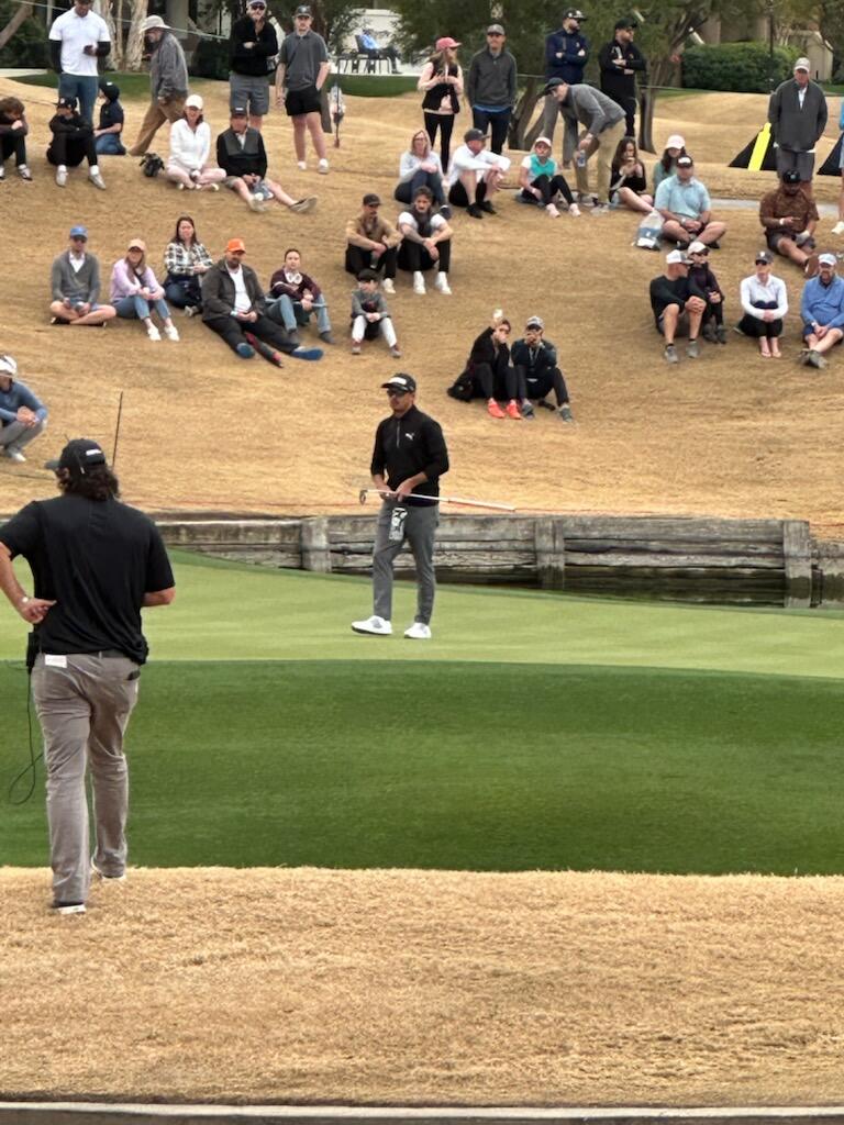 54524 Inverness Way La Quinta, CA 92253 - Photo 44 of 48 a view of a lake with lawn chairs