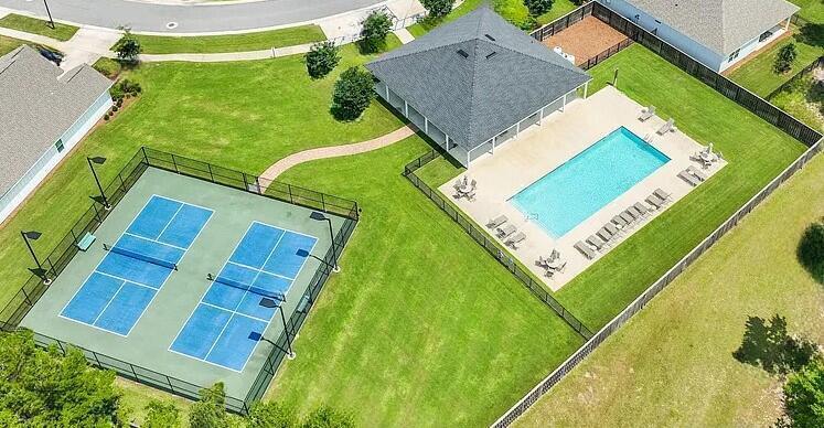 454 Lightning Bug Lane Freeport, FL 32439 - Photo 37 of 41 a view of a tennis court
