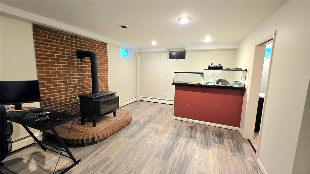 62 Overbrook Road Erwin, NY 14870 - Photo 43 of 50 basement woodstove/bar area
