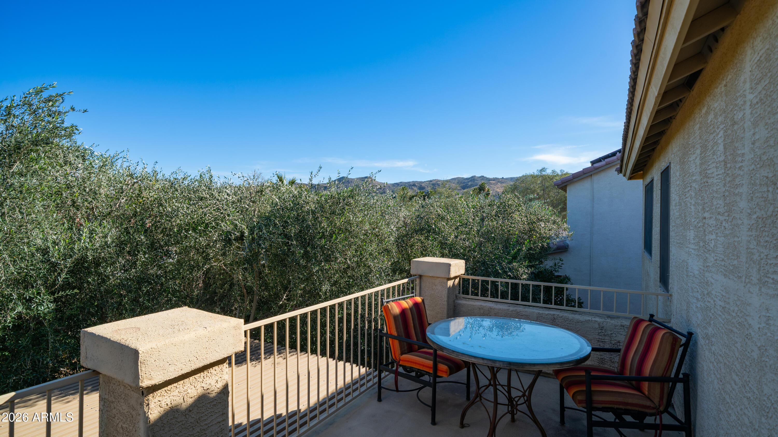 7609 South 18th Way Phoenix, AZ 85042 - Photo 26 of 32 a view of a balcony furniture and yard