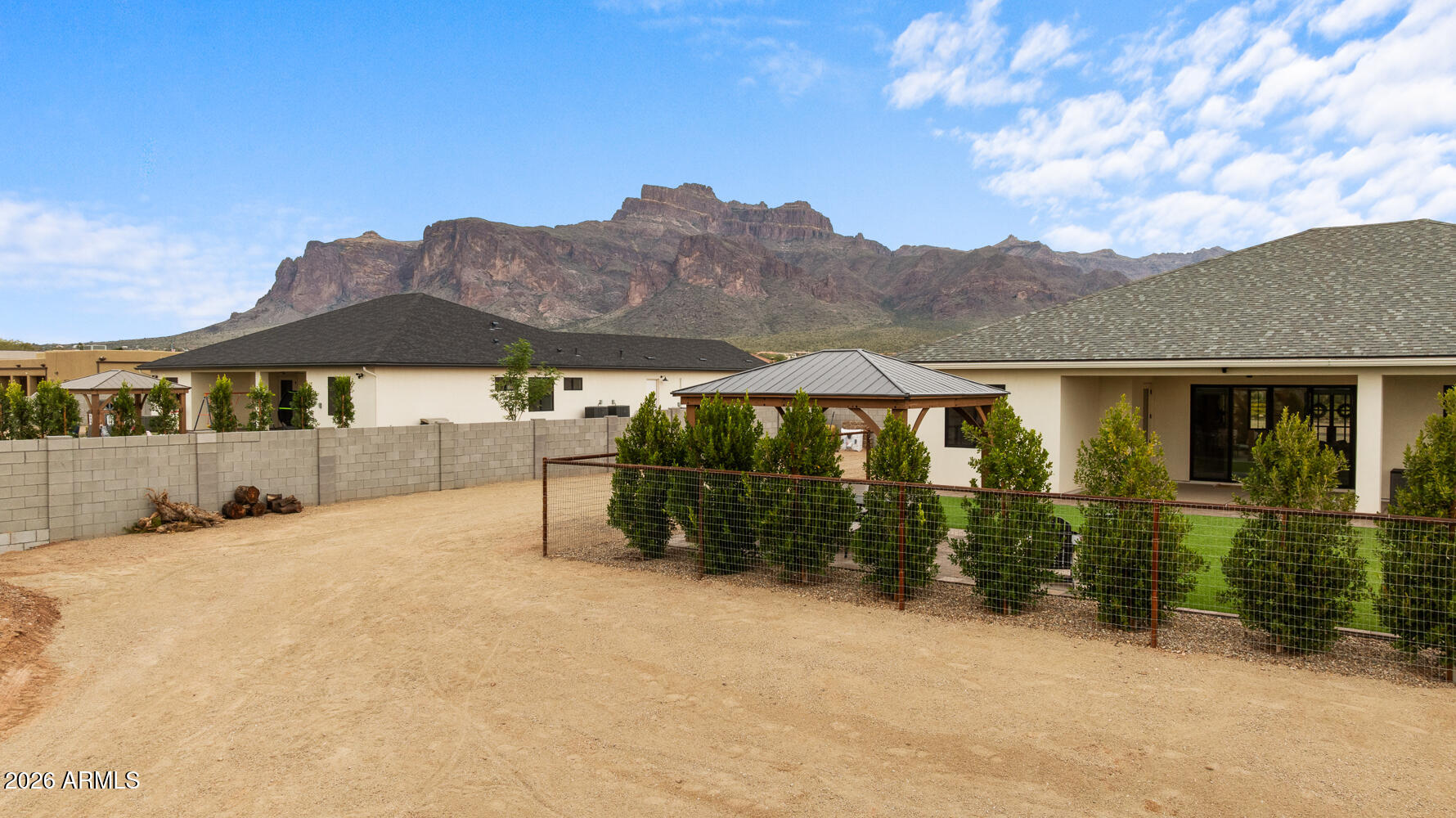 590 South Sun Road Apache Junction, AZ 85119 - Photo 51 of 68 Backyard/Superstition Mountains