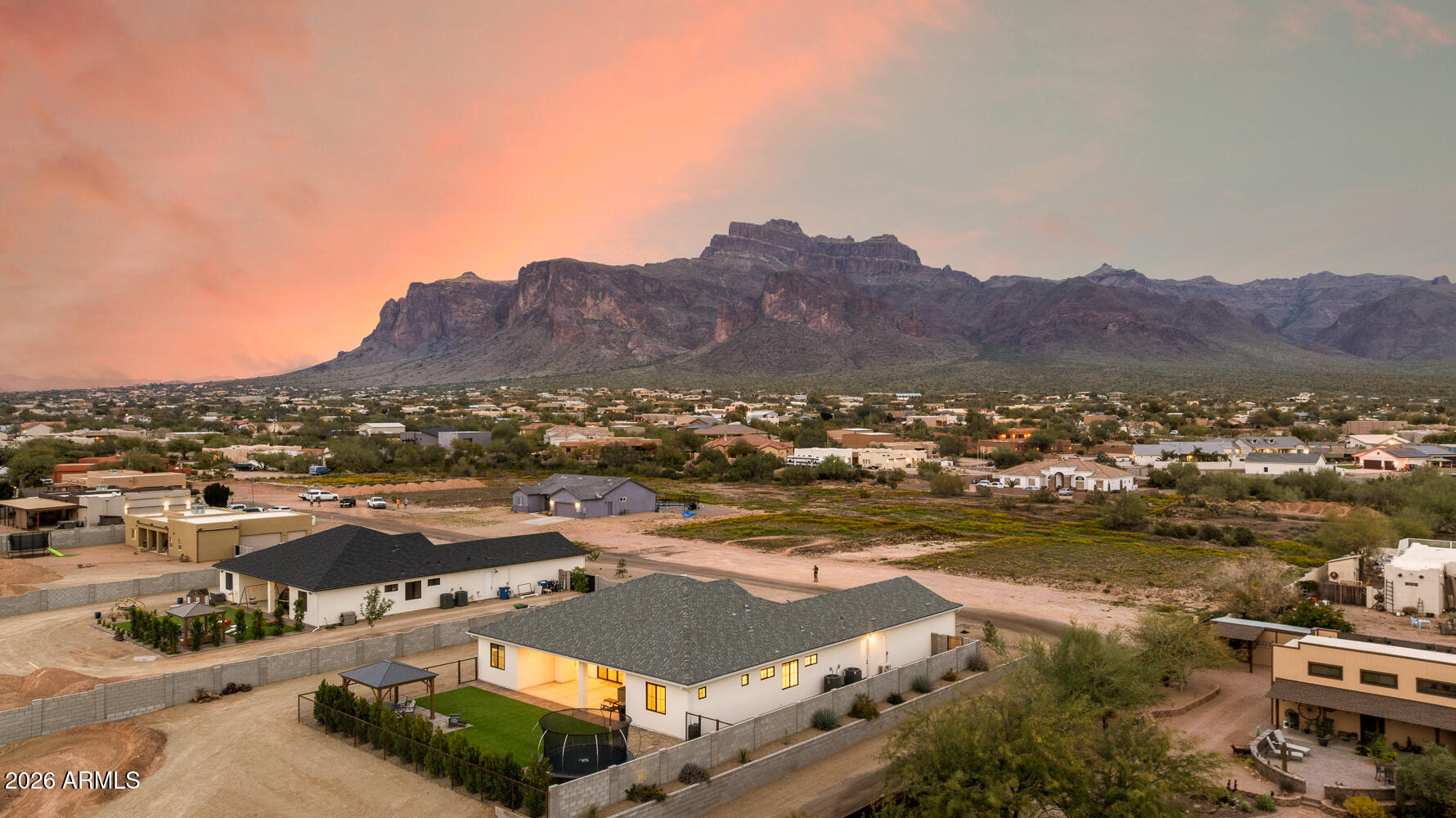 590 South Sun Road Apache Junction, AZ 85119 - Photo 6 of 68 a view of city and mountain