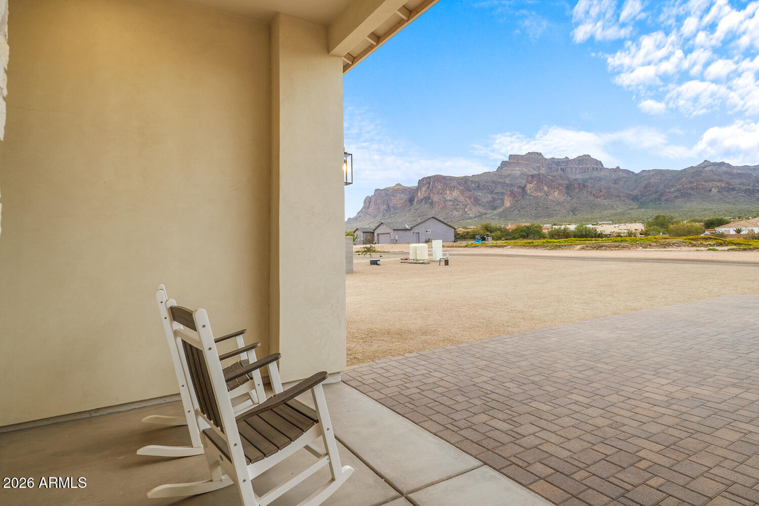 590 South Sun Road Apache Junction, AZ 85119 - Photo 8 of 68 a view of a lake with a mountain