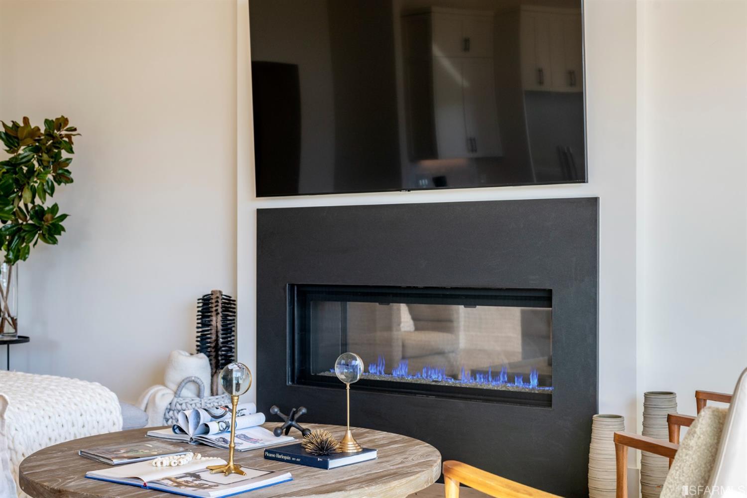 5 Winding Oaks Drive Pleasanton, CA 94566 - Photo 37 of 72 a living room with furniture and a fireplace