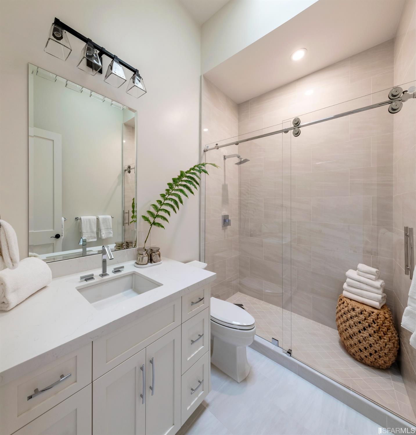 5 Winding Oaks Drive Pleasanton, CA 94566 - Photo 39 of 72 a bathroom with a sink a toilet and shower