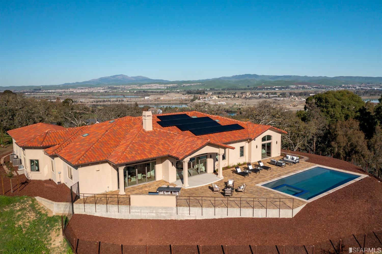 5 Winding Oaks Drive Pleasanton, CA 94566 - Photo 69 of 72 an aerial view of residential houses with outdoor space