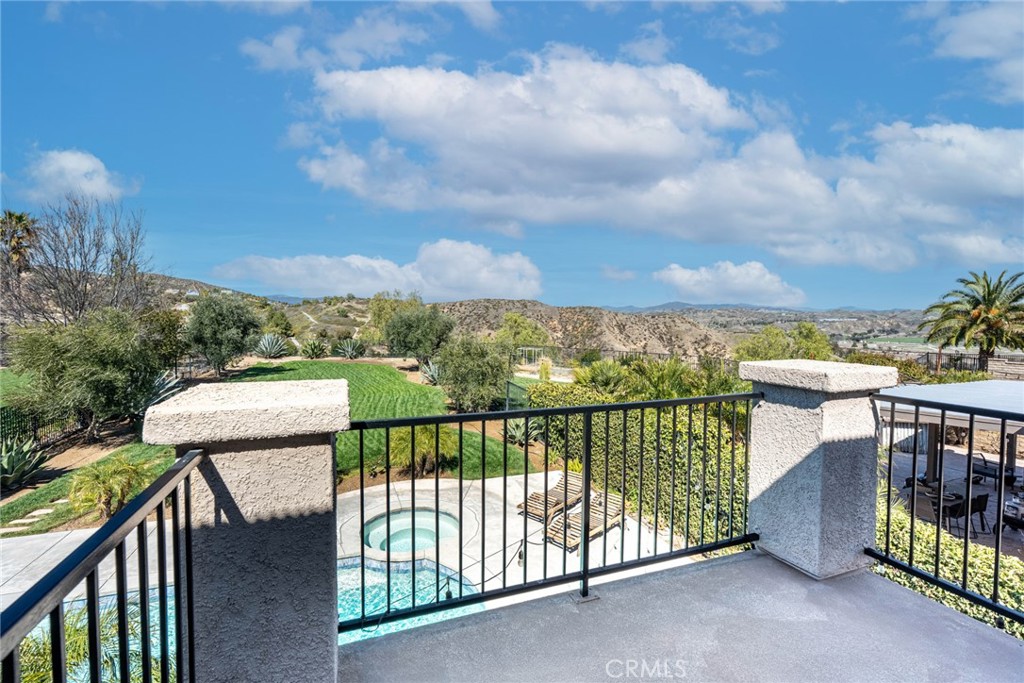 28201 Springvale Lane Castaic, CA 91384 - Photo 18 of 59 a view of a balcony with lake view