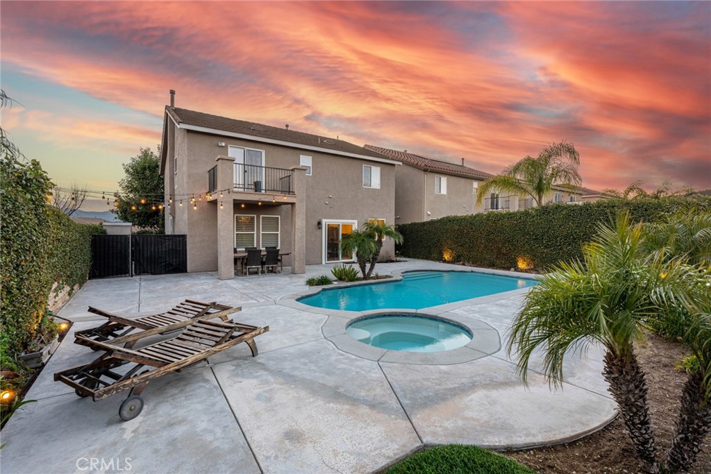 28201 Springvale Lane Castaic, CA 91384 - Photo 31 of 59 Pool, spa, hardscape around the pool.
