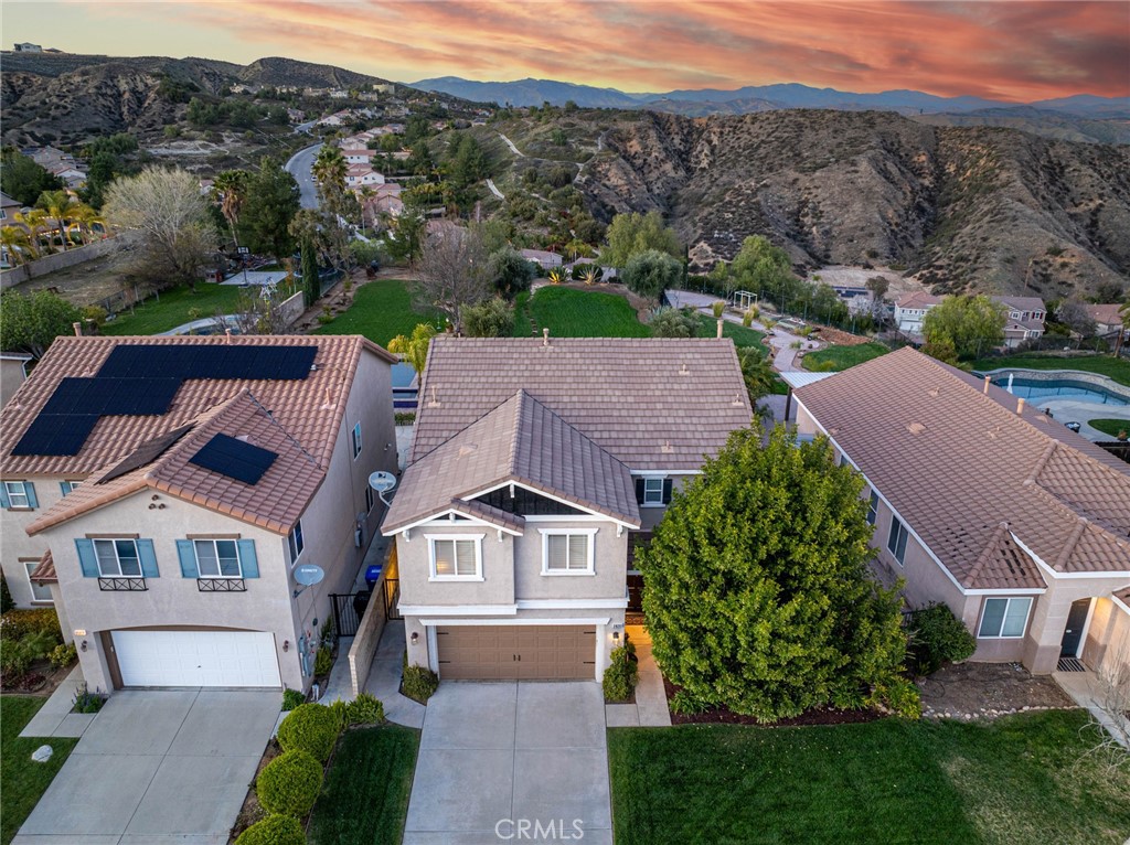 28201 Springvale Lane Castaic, CA 91384 - Photo 57 of 59 an aerial view of a house