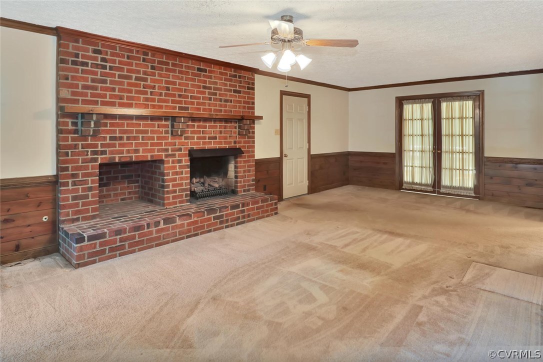 9604 St Regis Terrace North Chesterfield, VA 23236 - Photo 16 of 32 an empty room with fireplace and windows