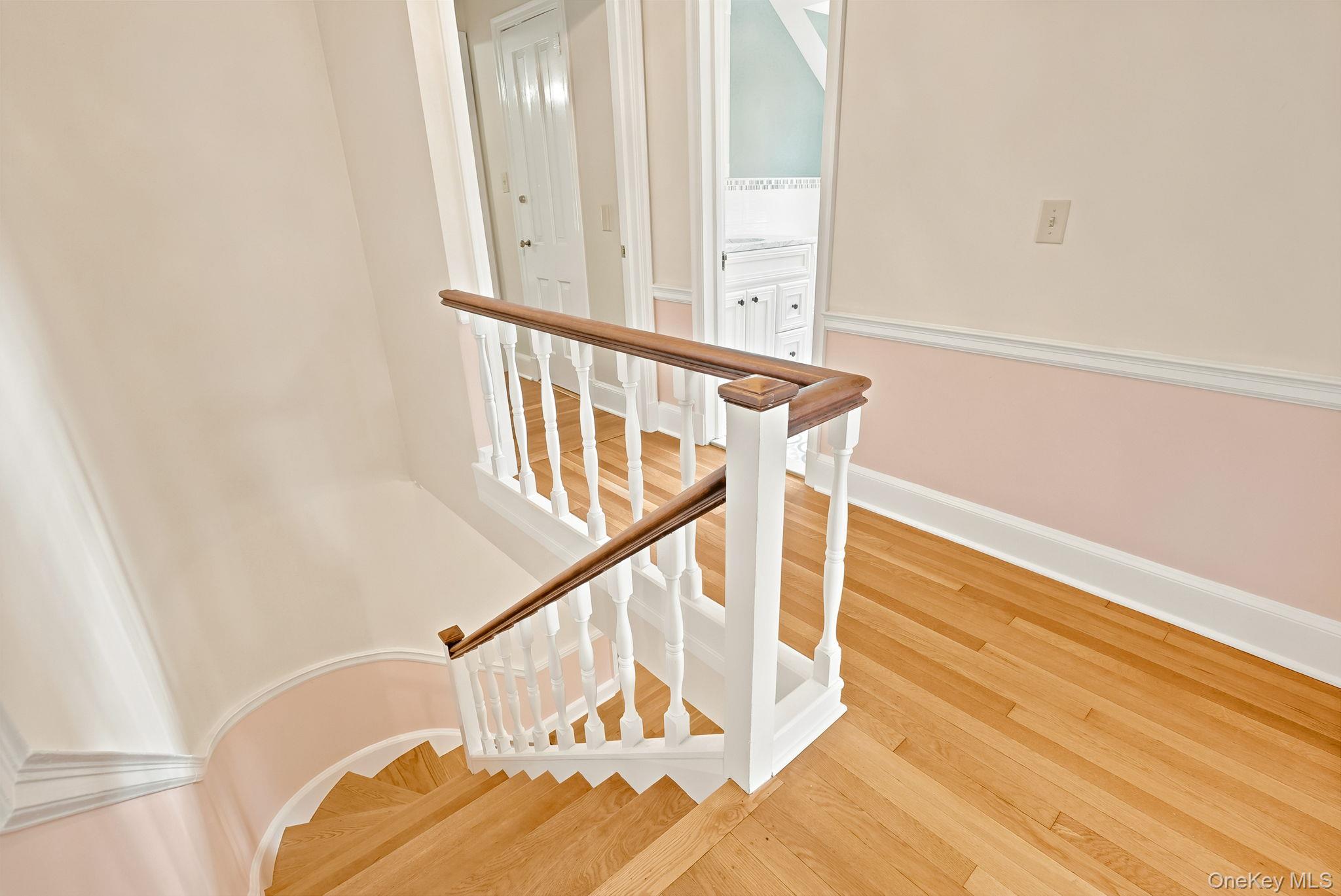 1 Sheridan Road Scarsdale, NY 10583 - Photo 19 of 40 Classic colonial stair landing on second floor