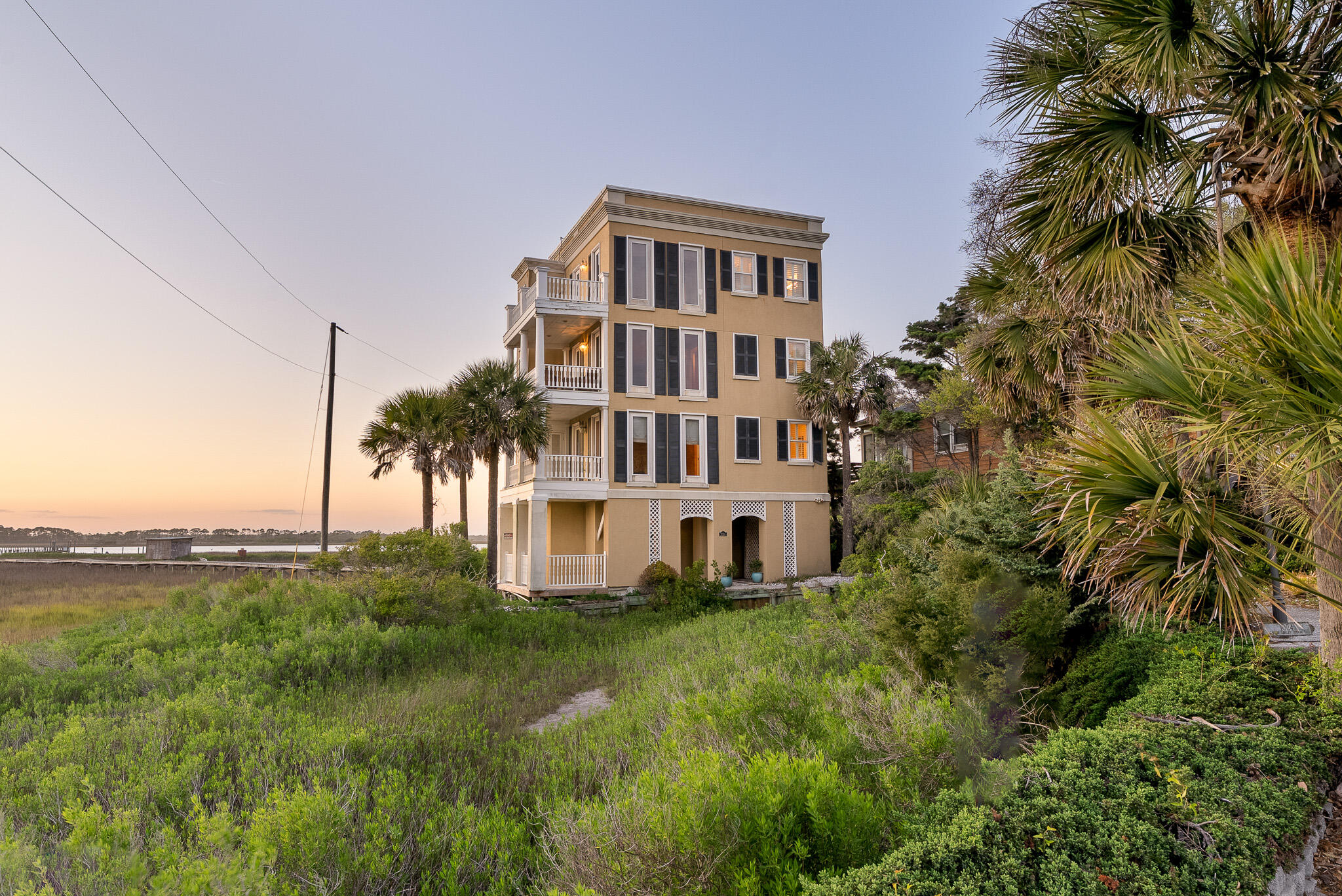 1024 West Ashley Avenue Folly Beach, SC 29439 - Photo 74 of 75 TB Media_Twilight_1