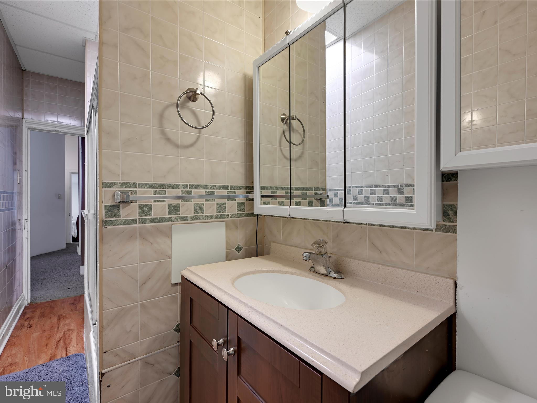 337 South 9th Street Lebanon, PA 17042 - Photo 18 of 26 a bathroom with a sink and a mirror